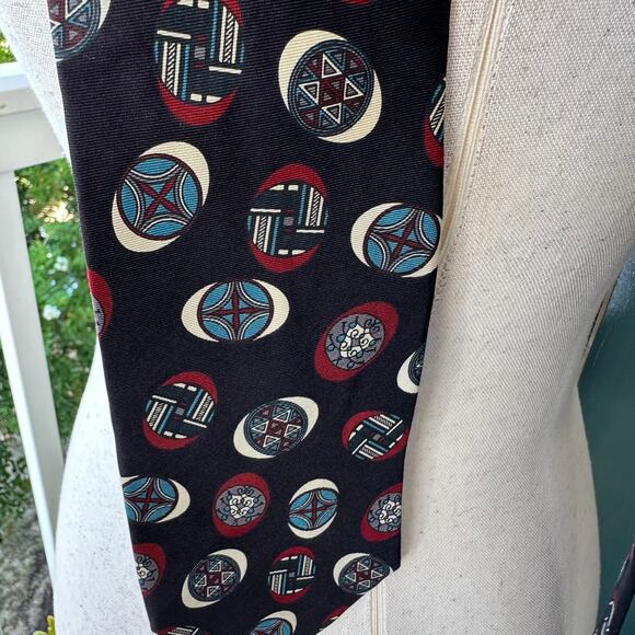 Lot of 5 Vintage 100% Silk Ties: Guy Laroche Polo Ralph Lauren, Alexander Julian - Picture 8 of 16